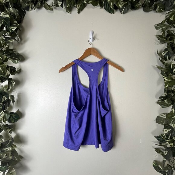 Lululemon Athletic Swiftly Tech Racerback Tank Top Race Purple Women’s Sz 12 - Picture 2 of 6